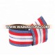 Custom woven satin polyester lanyard wrist strap jacquard wholesale promotional gifts webbing tape