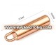 Bag Accessories Rose Gold Customized Metal Zipper Slider And Puller